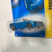 Hot Wheels 1/64 Camaro Convertible Concept Blue - Damaged Card