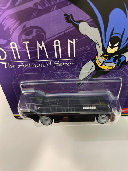 Hot Wheels 1/64 Pop Culture Batman The Animated Series Batmobile Black - JHW88