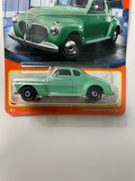 Matchbox 1/64 1941 Plymouth Coupe Green