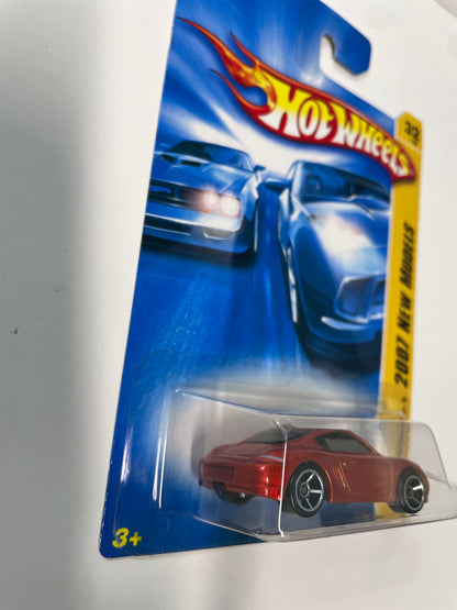 Hot Wheels 1/64 Porsche Cayman S Orange - Damaged Box