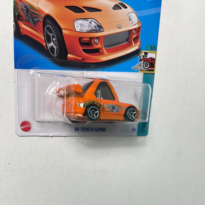 Hot Wheels 1/64 Fast and Furious ‘94 Toyota Supra Orange