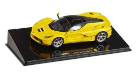 Hot Wheels Elite 1/43 Ferrari LaFerrari Yellow - BCT85