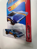 Hot Wheels 1/64 Lancia Stratos Blue - Damaged Card