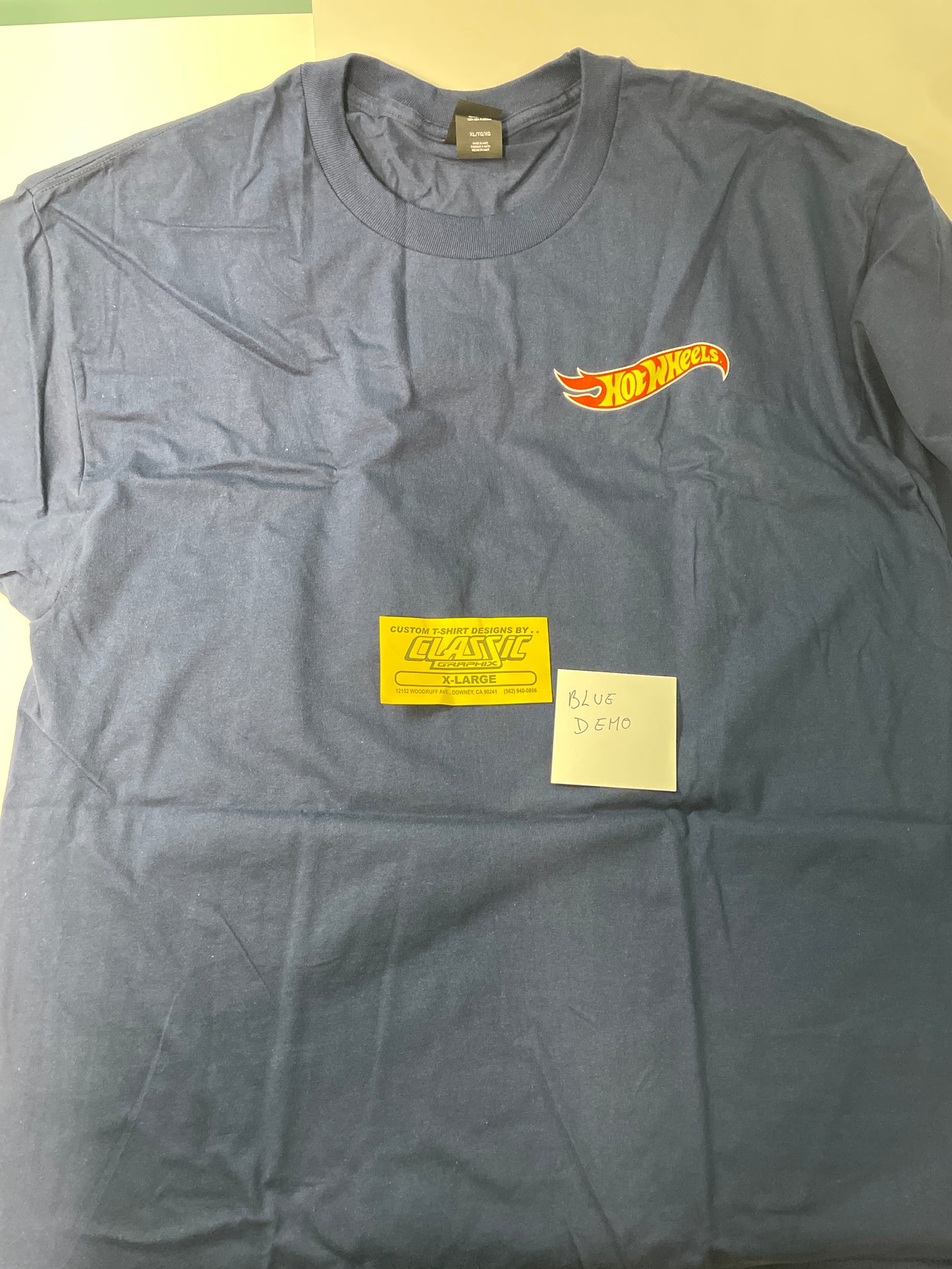 Hot Wheels Convention T-Shirt X-Large Black