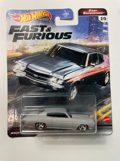 *Damaged Card* Hot Wheels Fast & Furious Fast Superstars ‘70 Chevelle SS