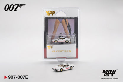 Mini GT 1/64 Lotus Esprit Turbo White "For Your Eyes Only" White - MGT00907-007E