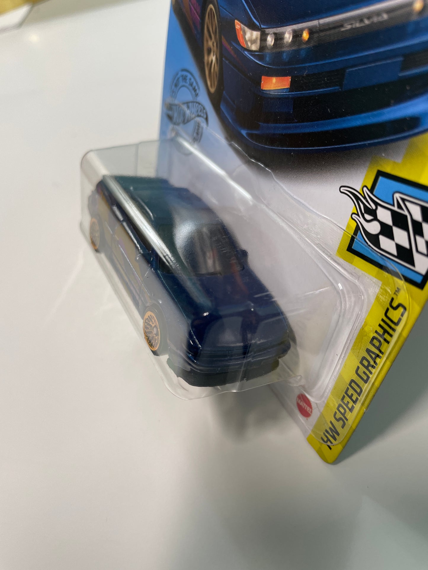 Hot Wheels 1/64 Nissan Silvia S13 Blue