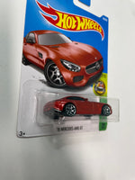 Hot Wheels 1/64 ‘15 Mercedes-Amg GT Red - Damaged Card