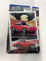 Hot Wheels 1/64 Silver Series National Icons '67 Porsche 911 R Red