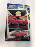 Hot Wheels 1/64 Silver Series National Icons '67 Porsche 911 R Red