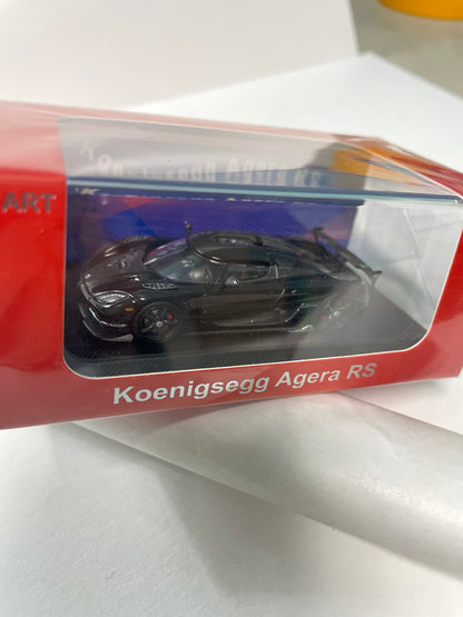 SmallCar Art 1/64 Koenigsegg Agera RS Black
