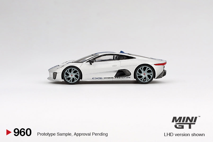 Mini GT 1/64 Jaguar C-X75 Silver