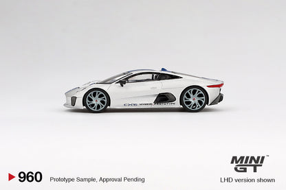 Mini GT 1/64 Jaguar C-X75 Silver