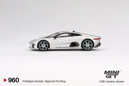 Mini GT 1/64 Jaguar C-X75 Silver