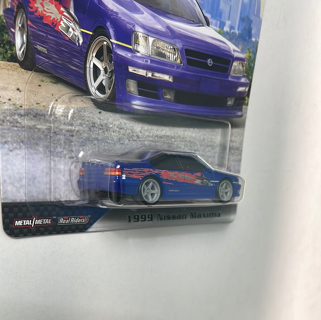 Hot Wheels 1/64 Fast & Furious 1999 Nissan Maxima Blue