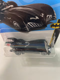 Hot Wheels 1/64 Batman & Robin Batmobile Black - Damaged Card