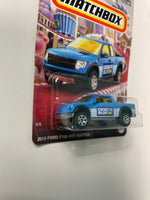 Matchbox 1/64 Candy Blox 2010 Ford F150 SVT Raptor Blue