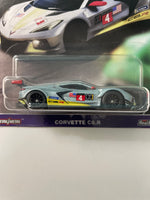 Hot Wheels 1/64 Car Culture Race Day Corvette C8.R Silver