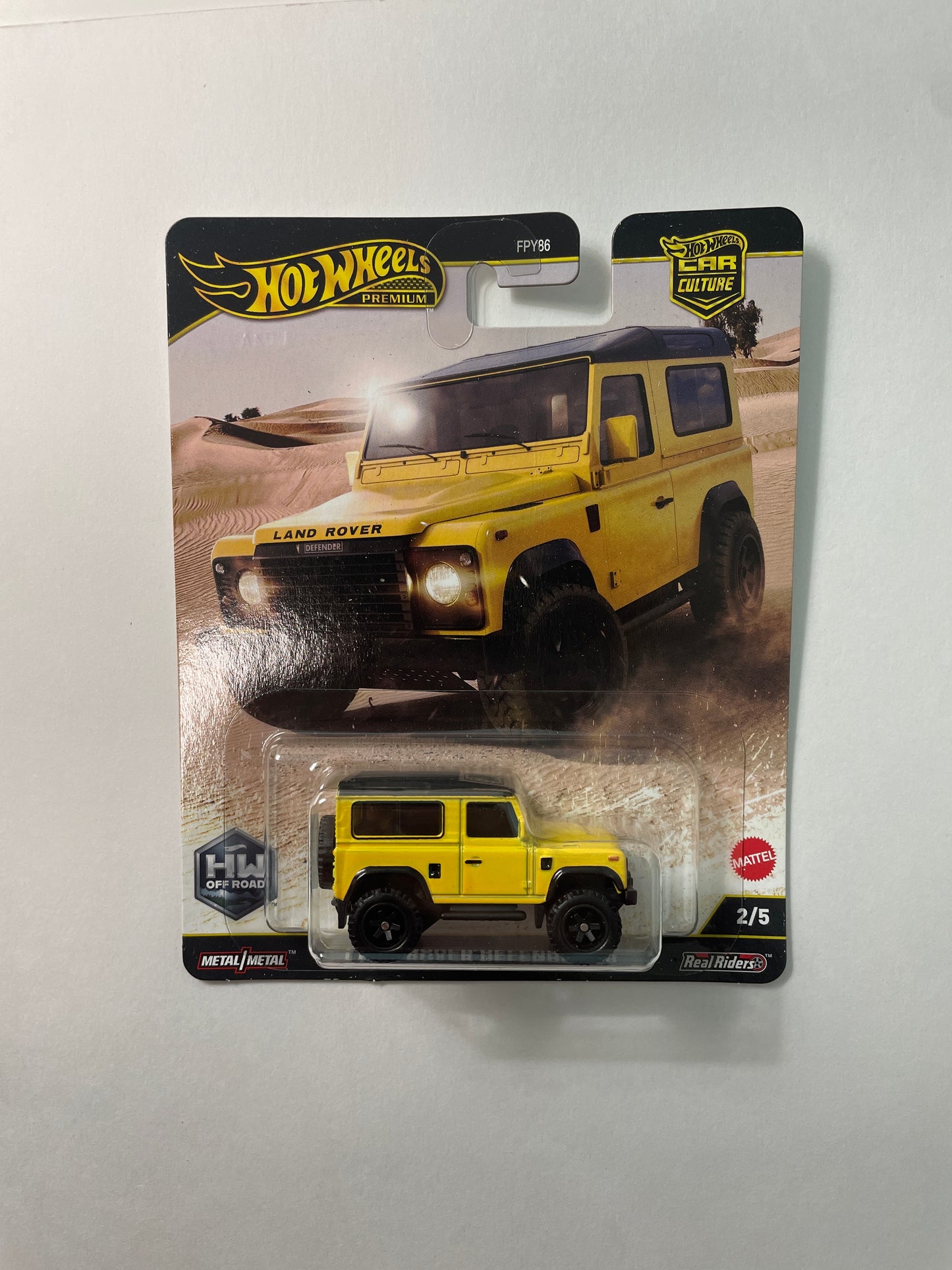 Hot Wheels 1/64 Car Culture Off Road 2025 (Set of 5)