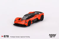 Mini GT 1/64 Aston Martin Valkyrie Maximum Orange