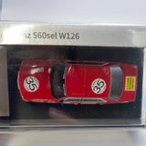 1/64 Master Mercedes-Benz 560sel W126 Red