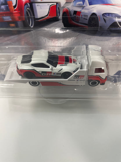 Hot Wheels 1/64 Car Culture Team Transport ‘21 Toyota GR Supra w/ Aero Lift