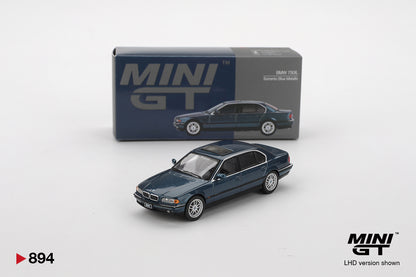 Mini GT 1/64 BMW 750IL Sorrento Blue Metallic - MGT00894