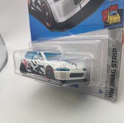 *Japan Card* Hot Wheels 1/64 Honda Civic Custom White