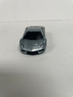 *Loose* Hot Wheels 1/64 Premium Car Culture 2 Pack Lamborghini Aventador Coupé Silver