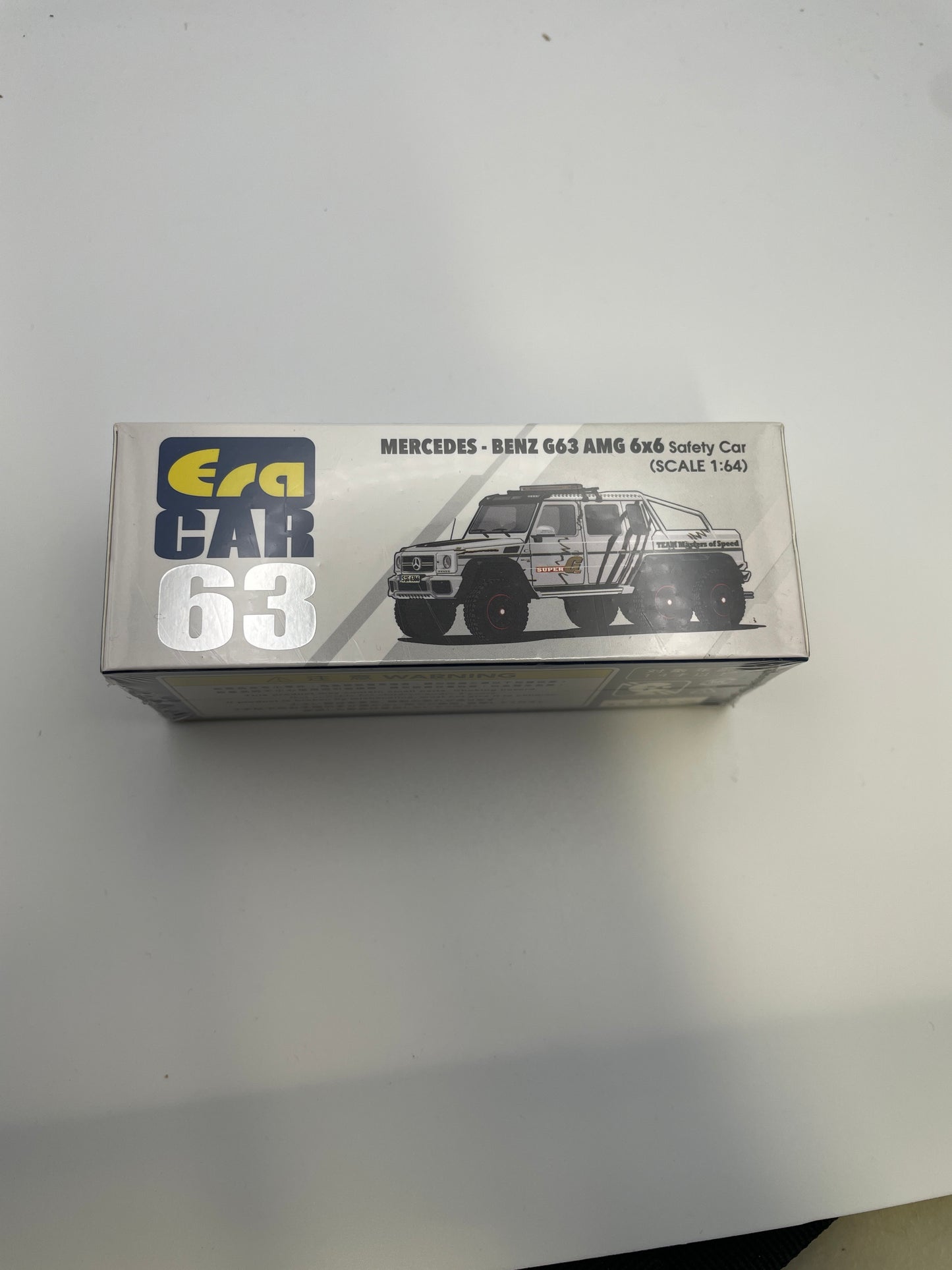 Era Car 1/64 Mercedes-Benz G63 AMG 6x6 Safety Car n63 White