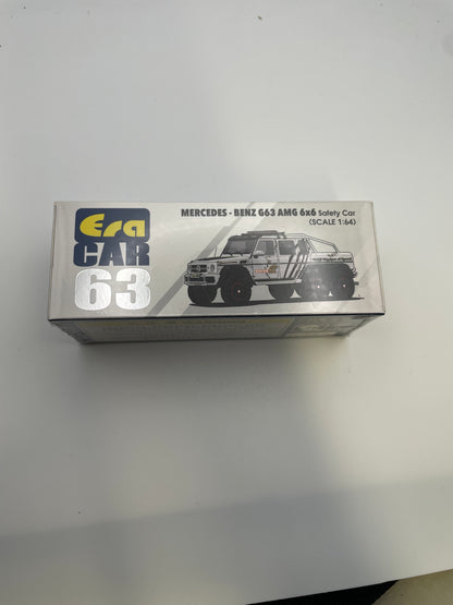 Era Car 1/64 Mercedes-Benz G63 AMG 6x6 Safety Car n63 White