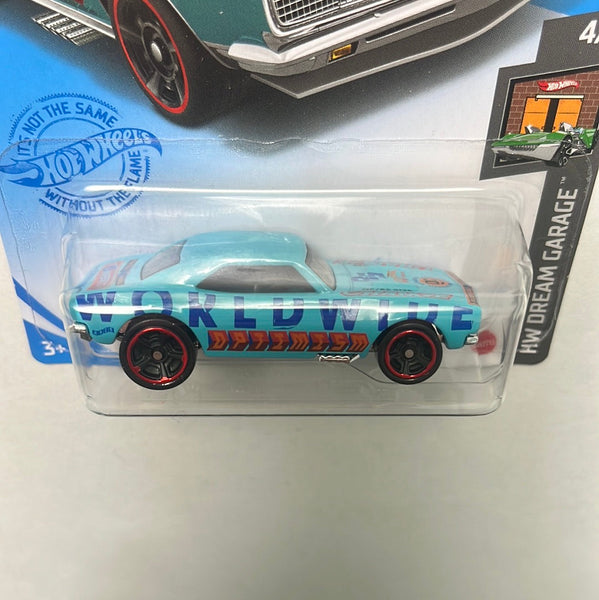 Hot Wheels Dollar General Exclusive ‘67 Camaro Blue Damaged Box