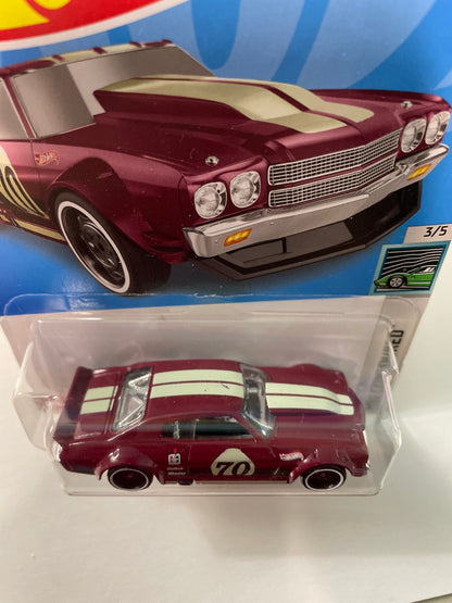 Hot Wheels 1/64 ‘70 Chevy Chevelle Red