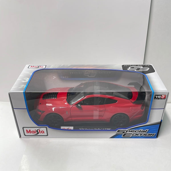 1/18 Maisto 2020 Mustang Shelby GT500 Red