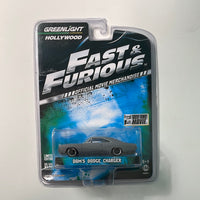 Greenlight Hollywood 1/64 Fast and Furious Dom’s Dodge Charger Grey