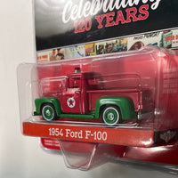 1/64 Greenlight Texaco 1954 Ford F-100 Red & Green