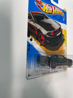 Hot Wheels 1/64 2012 Mustang Boss 302 Laguna Seca Black & Red - Damaged Card