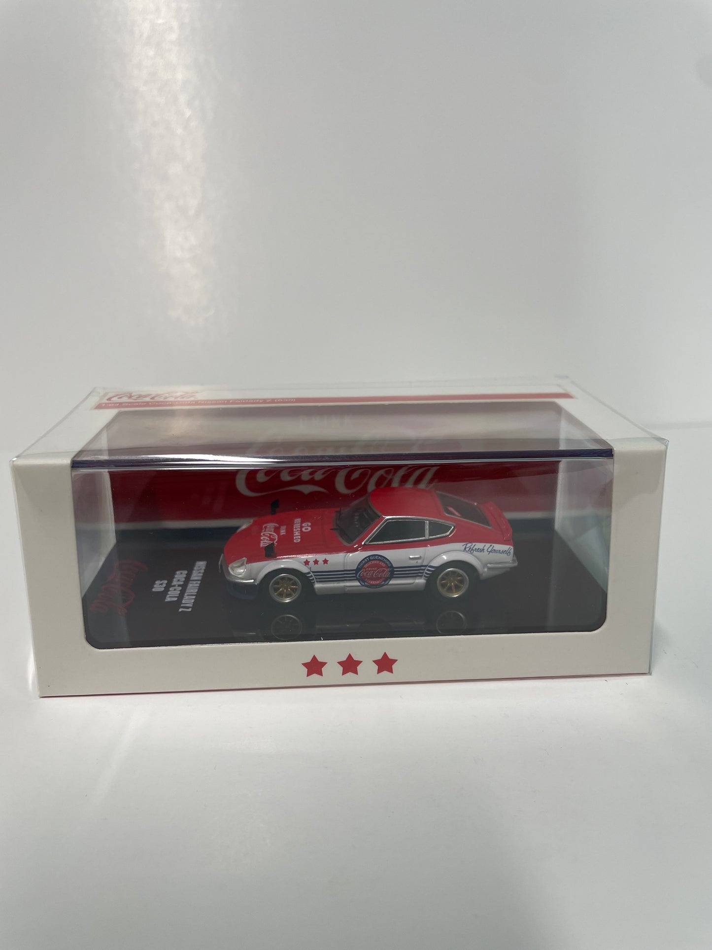 Inno64 1/64 Nissan Fairlady Z Coca-Cola S30 Red & White