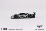 Mini GT 1/64 Ford GT LMGTE PRO 2019 24 Hrs of Le Mans Ford Chip Ganassi Team 4 Cars Set