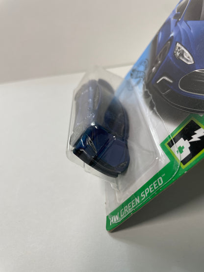 Hot Wheels 1/64 Tesla Model S Blue - Damaged Box