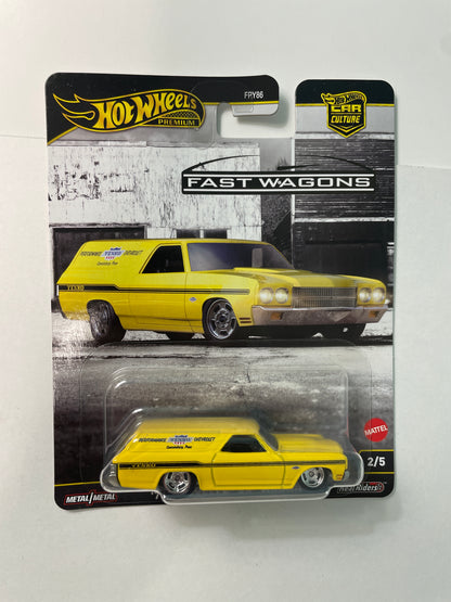 Hot Wheels 1/64 Car Culture Fast Wagons Set of 5 (FPY86-961J)