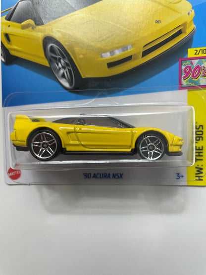 Hot Wheels 1/64 ‘90 Acura NSX Yellow