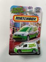 Matchbox 1/64 Caramel Apple Pops Volkswagen Caddy Delivery Green & White