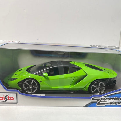 1/18 Maisto Lamborghini Centenario Green