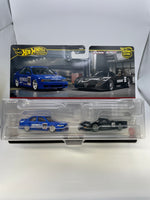 Hot Wheels 1/64 Car Culture Premium 2 Pack '94 Nissan Primera & Nissan R390 GT1