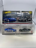 Hot Wheels 1/64 Car Culture Premium 2 Pack '94 Nissan Primera & Nissan R390 GT1