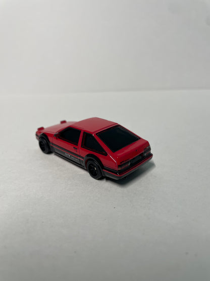 *Loose* Hot Wheels 1/64 Premium Car Culture Team Transport Toyota AE86 Sprinter Trueno Red & Black