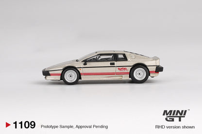 Mini GT 1/64 Lotus Esprit Turbo Metallic Silver - MGT01109