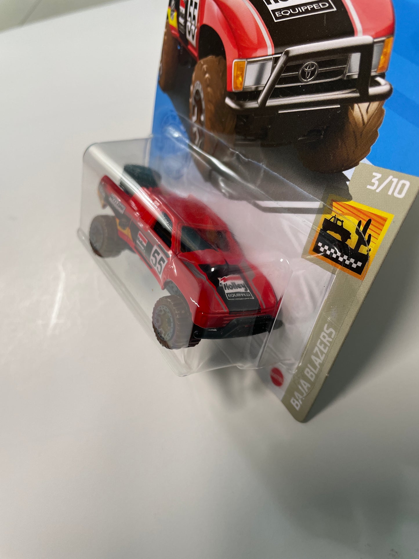 Hot Wheels 1/64 Toyota Off-Road Truck Red