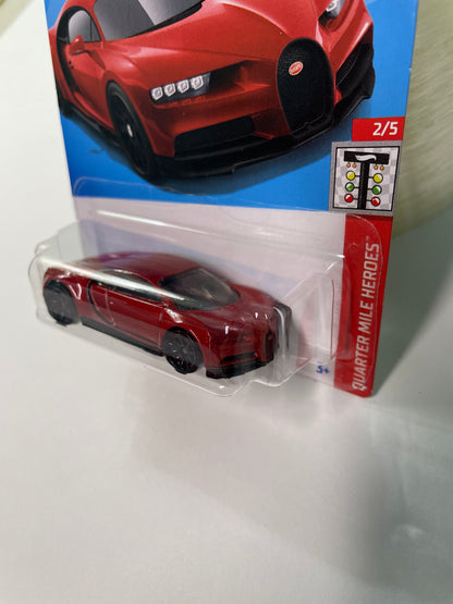 Hot Wheels 1/64 ‘16 Bugatti Chiron Red